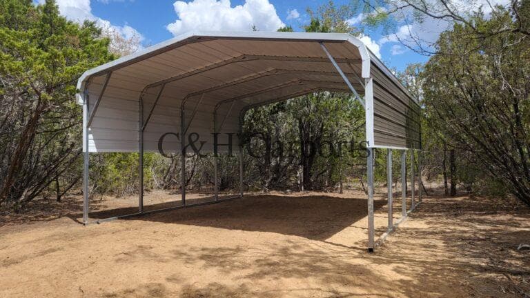 18x20x8 Carport