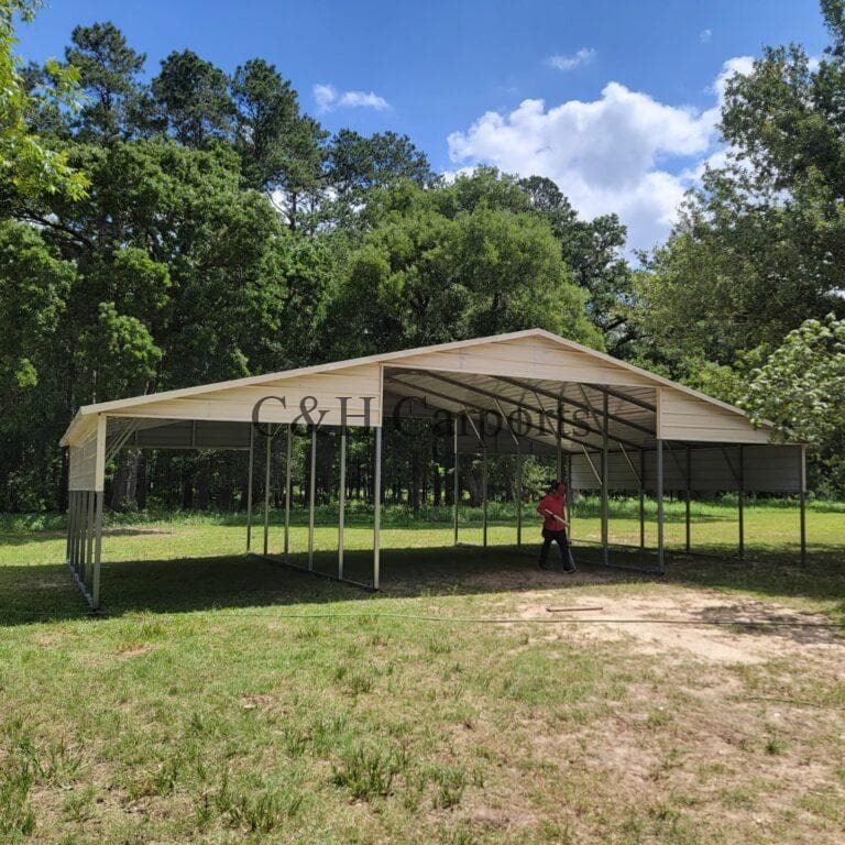 42x25x11 Straight Roof Barn