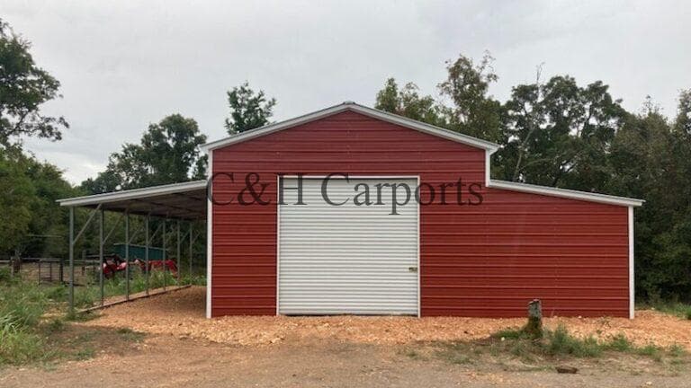 40x30x12 Texas A-Frame Barn