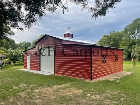 42x25x12 Texas A-Frame Barn