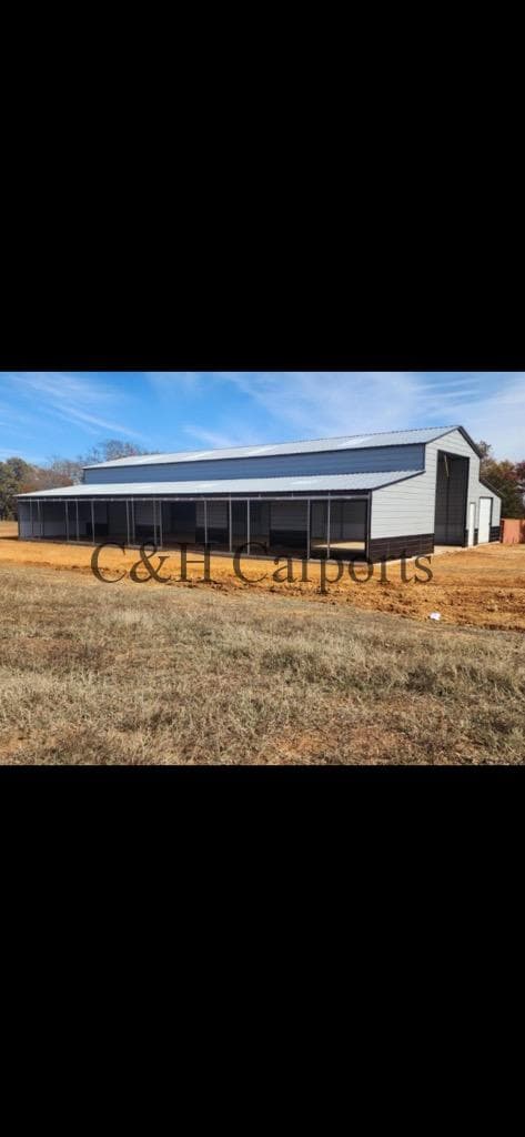 55x65x14 Texas A-Frame Barn