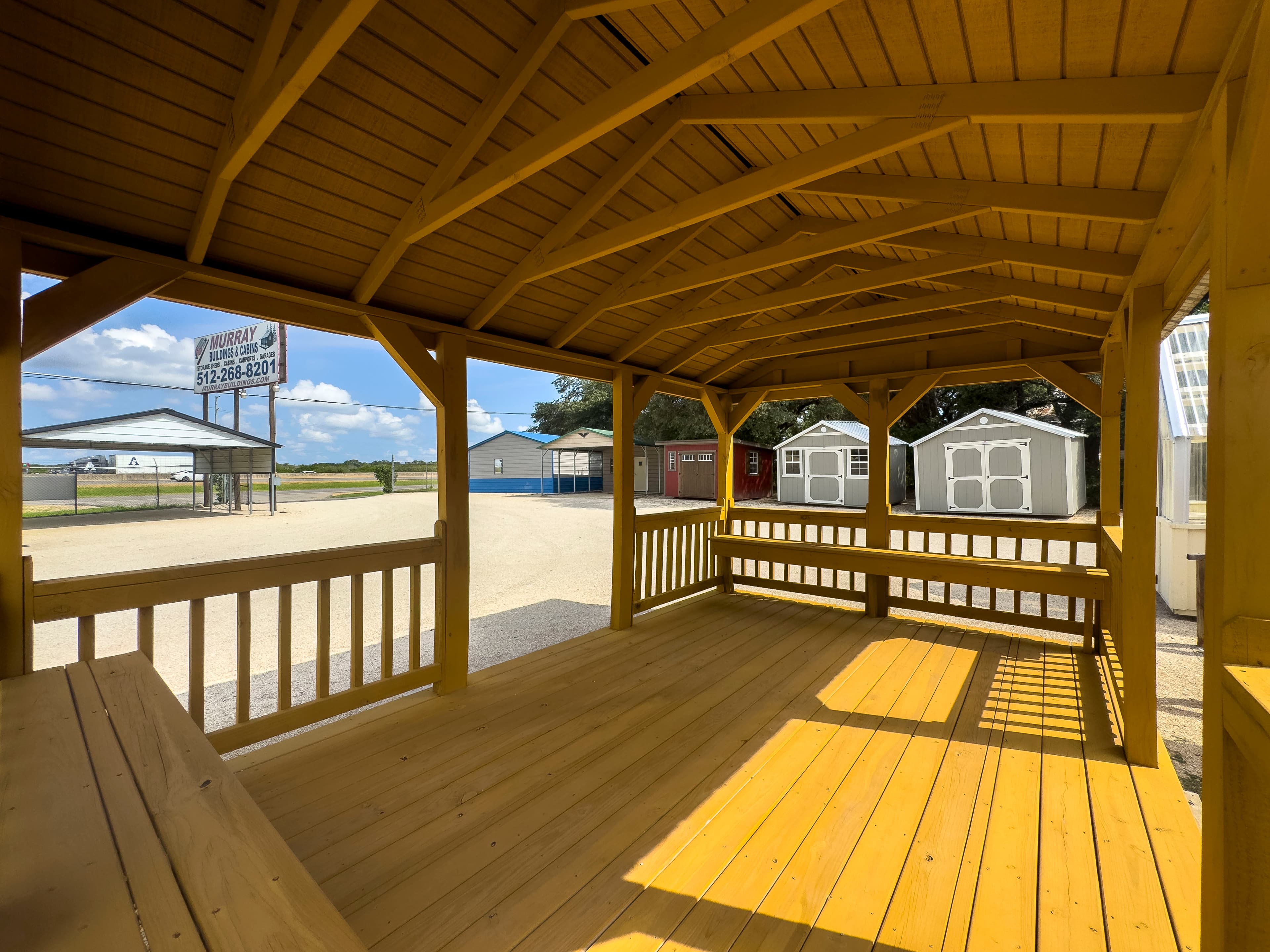 Seminole Cabana Inside